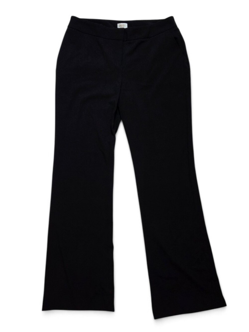 Laundry by Shelli Segal Black Bootcut Dress Pants Women’s 6R Stretch Trousers